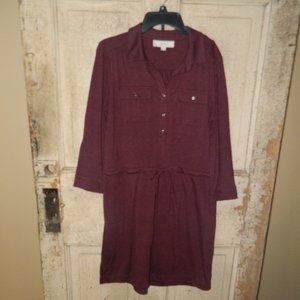 Ann Taylor LOFT Shirt Dress Size M  (Z-24)